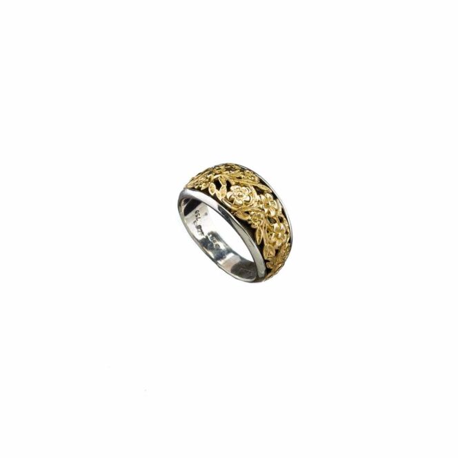 Harmony ring in 18K Gold and Sterling Silver - Image 5