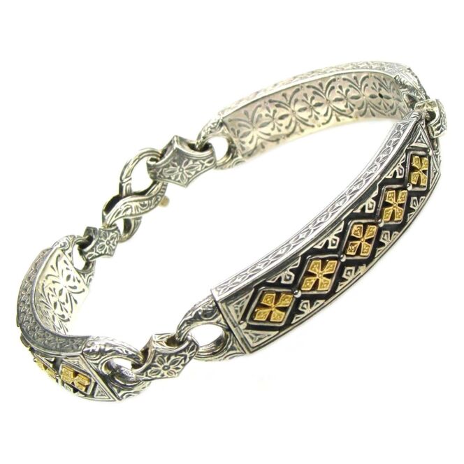 Bracelet in 18K Gold and Sterling Silver - Image 52