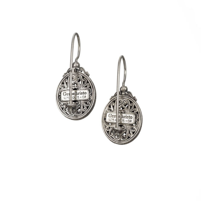 Mediterranean Marquise Earrings in Sterling Silver - Image 9