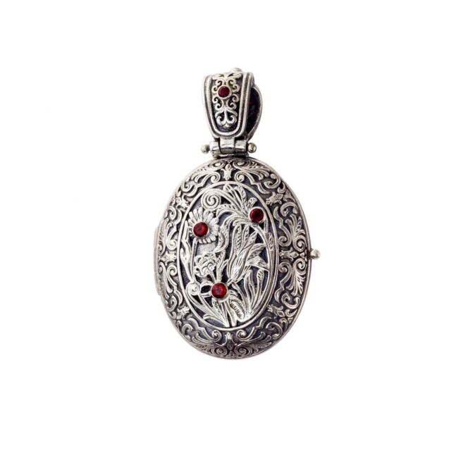 Locket pendant in Sterling Silver - Image 4