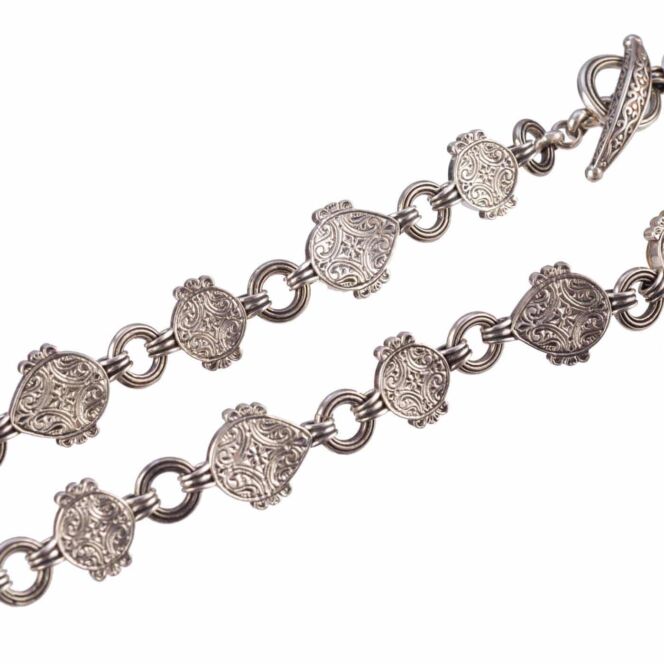 Semeli bracelet in Sterling Silver with Gold Plated parts - Image 3