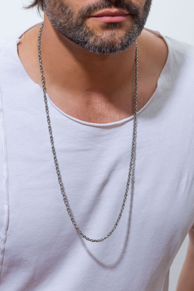 Chain in sterling silver