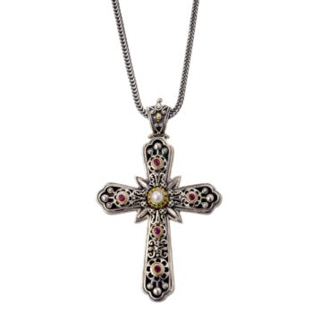 Cross in 18K solid Yellow Gold