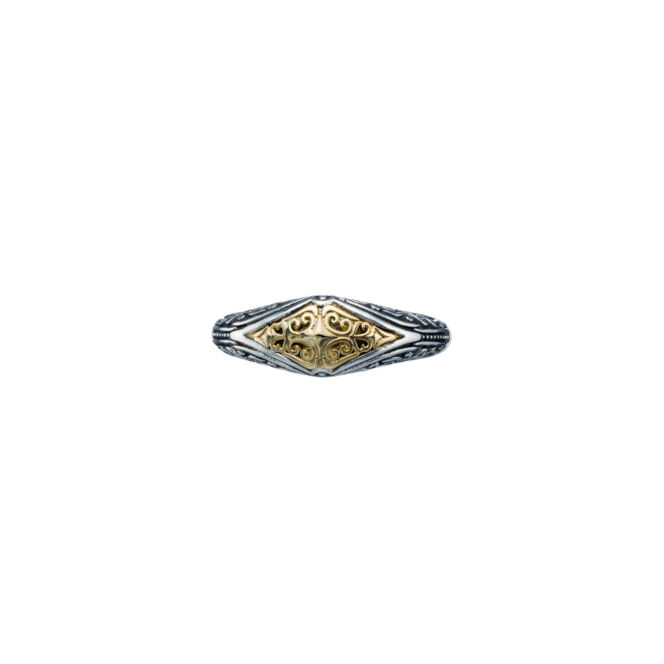 Aretousa ring in 18K Gold and Sterling Silver - Image 7