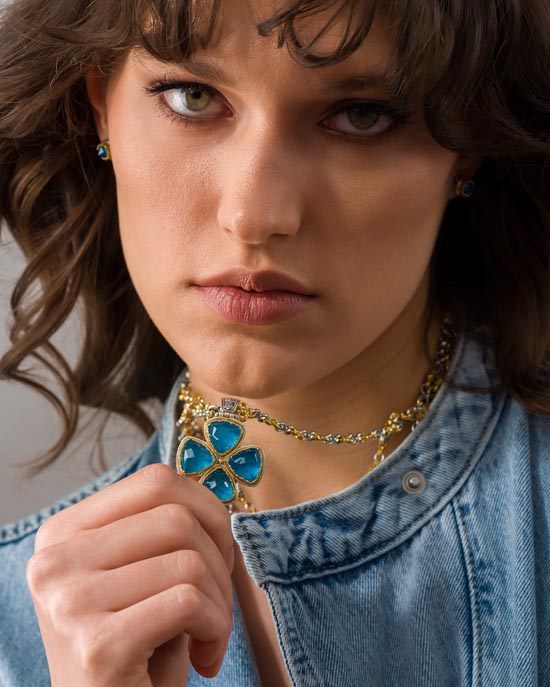Iris jewelry collection gerochristo jewelry